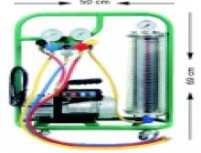 01 01 13 Gas Charging Station 2KG Vacuum Pump
