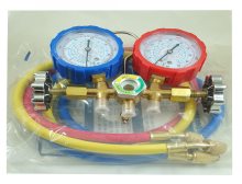 01 41 046 CH-536G DOUBLE MANIFOLD GAUGE WITH HOSES