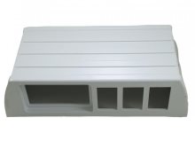 01 72 103 Modular Distribution Board Camber 3 Compartment White