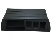 01 72 104 Modular Distribution Board Camber 3 Compartment Black